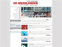 Tablet Screenshot of demeerlanden.nl